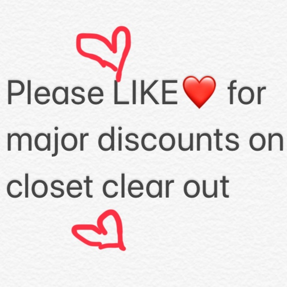 ❤️ Next closet clear out will have major discounts